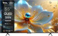 Televizor QLED TCL 139 cm (55") 55T8C, Ultra HD 4K, Smart TV, WiFi, CI+