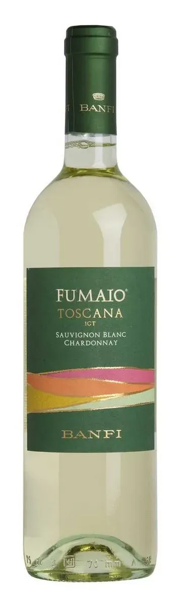 Vin alb sec Banfi Fumaio Toscana, Chardonnay si Sauvignon Blanc, 0.75 l