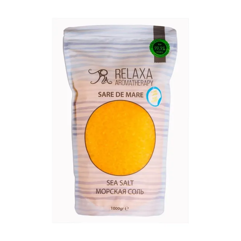 Sare de baie cu Cedru-lamiie Relaxa Aromatherapy, 1kg