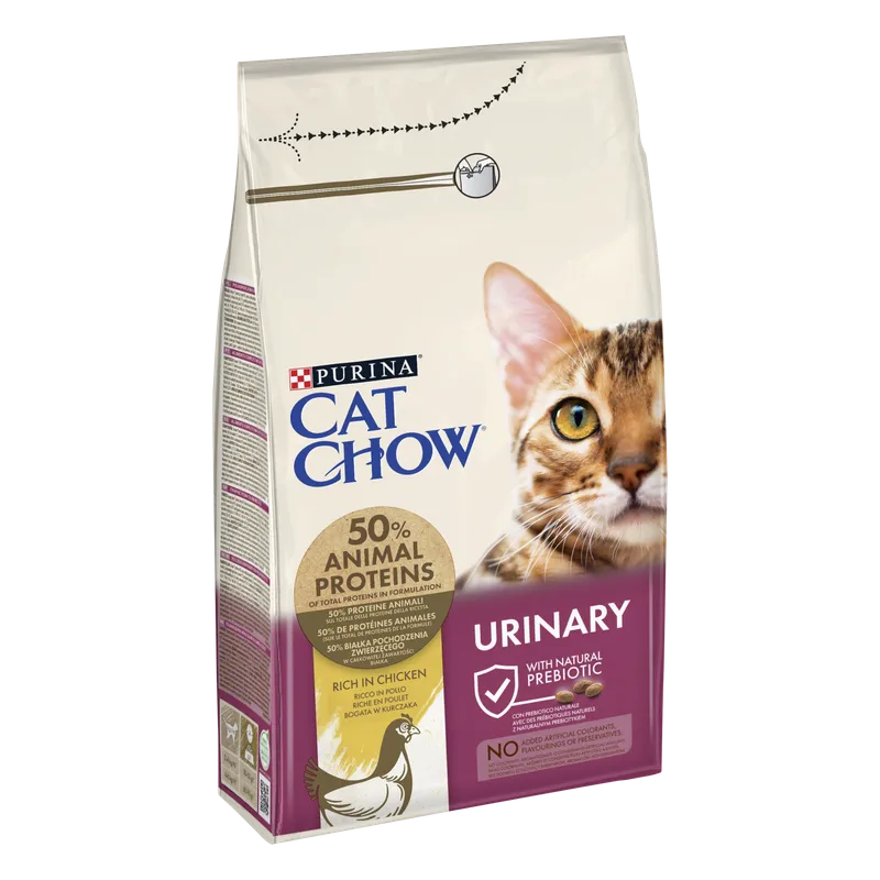 Hrana uscata pentru pisici Cat Chow Urinary Tract Health, Pui, 1.5 Kg