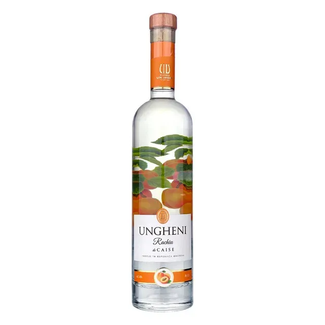 Rachiu de caise Ungheni, alcool 40%, 0.5 l