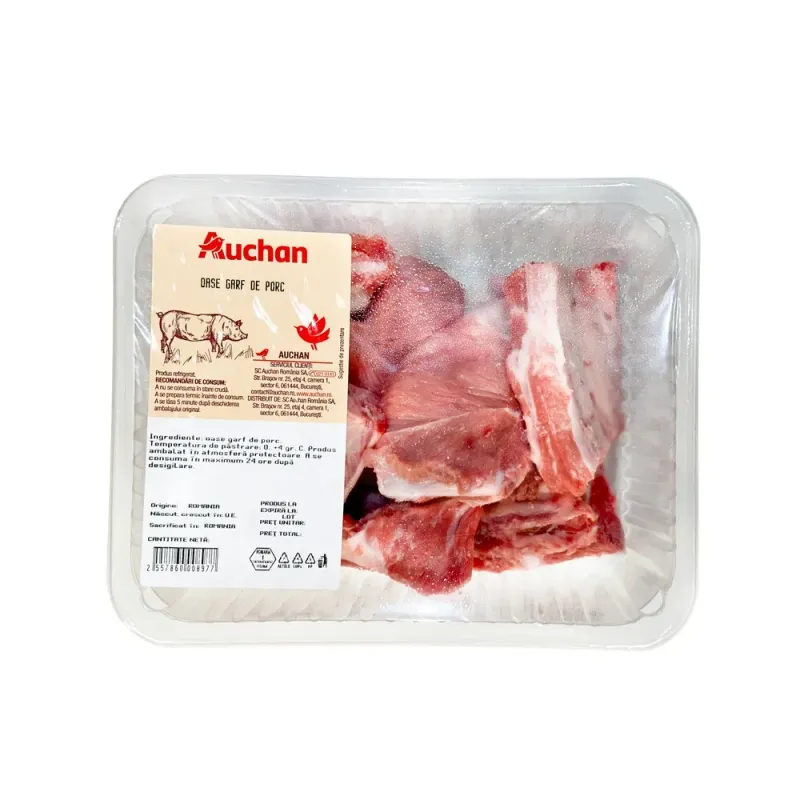 Oase garf de porc Auchan, +/- 1 kg