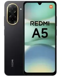 Telefon Mobil Xiaomi Redmi A5, Procesor Unisoc T7250 Octa-Core, IPS LCD Capacitive Touchscreen 6.88", 4GB RAM, 128GB Flash, Camera 32 MP, Wi-Fi, 4G, Dual SIM, Android (Negru)