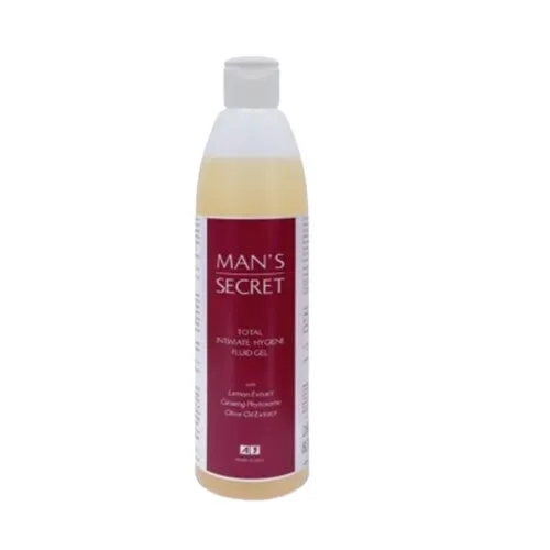 Gel intim pentru barbati, Man's Secret, cu ulei de masline, extract de Lamaie si Ginseng, 260ml