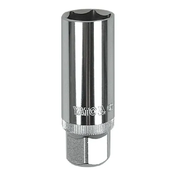 Cheie tubulara lunga pentru bujii, Yato, YT-1253, 1/2", 16 MM, CR-V