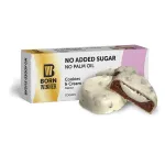Biscuiti cu cacao cu crema de lapte si invelis de lapte Born Winner, fara zahar adaugat, 100 g