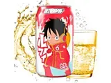 Ultrapop Luffy Bautura Carbogazoasa Cu Aroma Capsuni 330 Ml