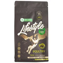 Hrana uscata pentru caini, cu pasare 1.5kg
