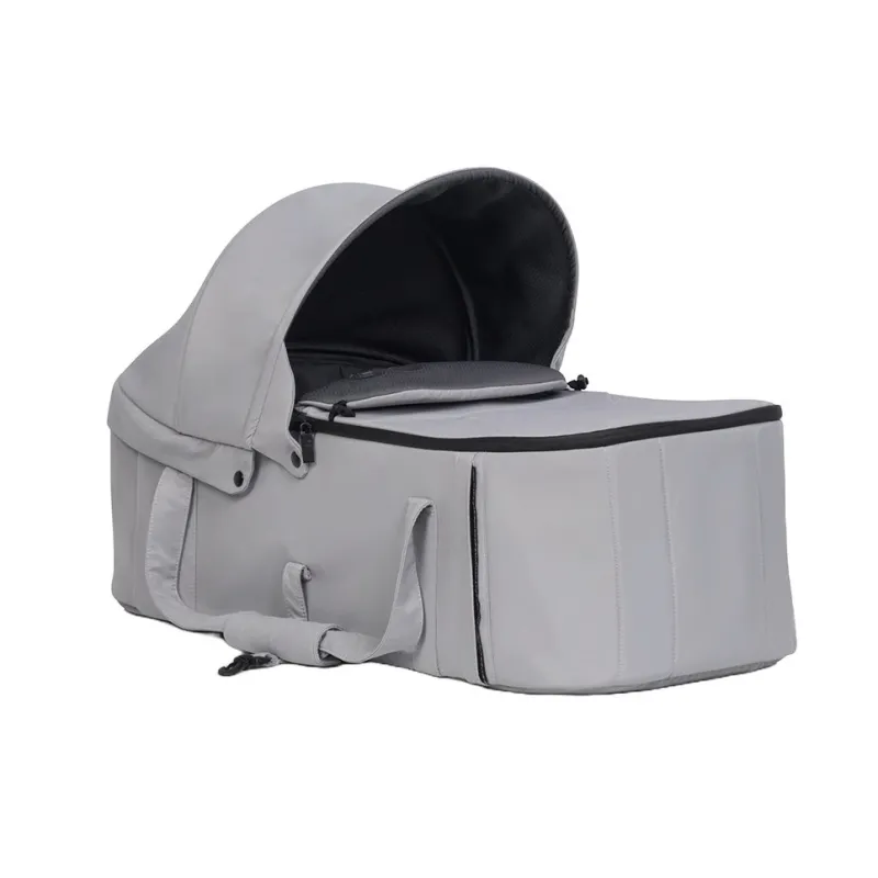 Landou Easy Go Echo Carrier, cu intaritura si manere pentru transport, Cloud Gray
