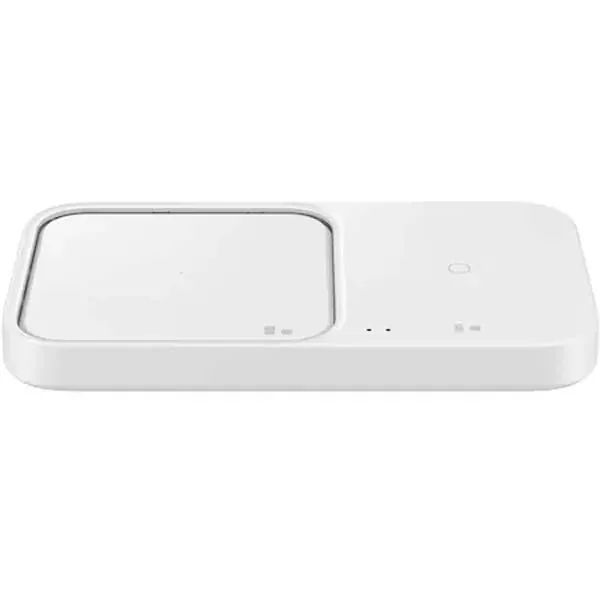 Incarcator wireless SAMSUNG Wireless Charger Duo, EP-P5400TWEGEU, USB-C, QI, universal, alb