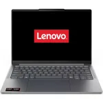 Laptop Lenovo IdeaPad Pro 5 14AGP11 cu procesor AMD Ryzen™ AI 9 465 pana la 5.0GHz, 14" 2.8K, OLED, 120Hz, 32GB LPDDR5x RAM, 1TB SSD, AMD Radeon™ 880M Graphics, No OS, Luna Grey, 3Y Courier