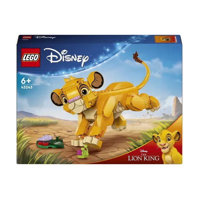 LEGO Disney - Puiul Simba, Regele Leu 43243, 222 piese
