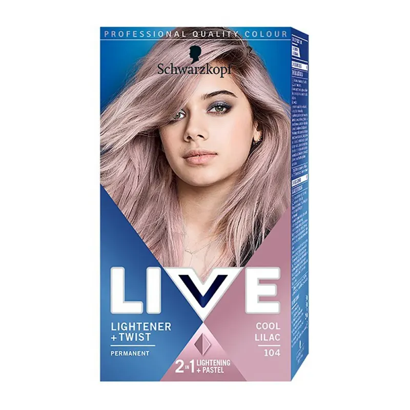Vopsea de par Schwarzkopf Live Cool Lilac 104