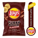Chipsuri cu gust de coaste de vita la gratar Lay's, 125 g