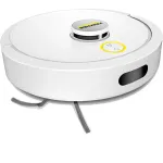 Aspirator robot KARCHER RVC 3 Classic 1.269-110.0, 0.24l, 14.4V, autonomie max 130 min, Wi-Fi, Navigare Lidar, alb