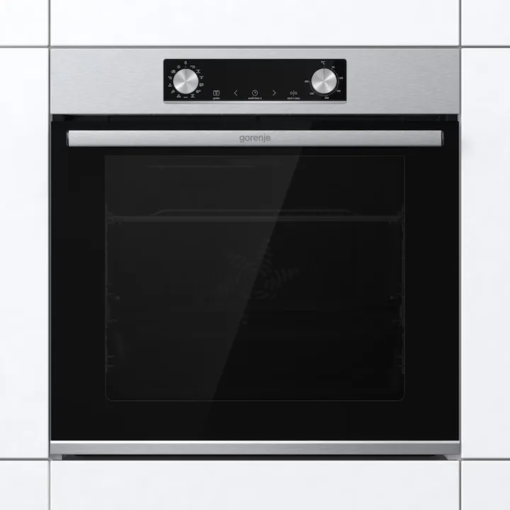 Cuptor electronic incorporat Gorenje BOS6737E13X-738004 cu functie de abur, otel inoxidabil, 77 l, 60 cm