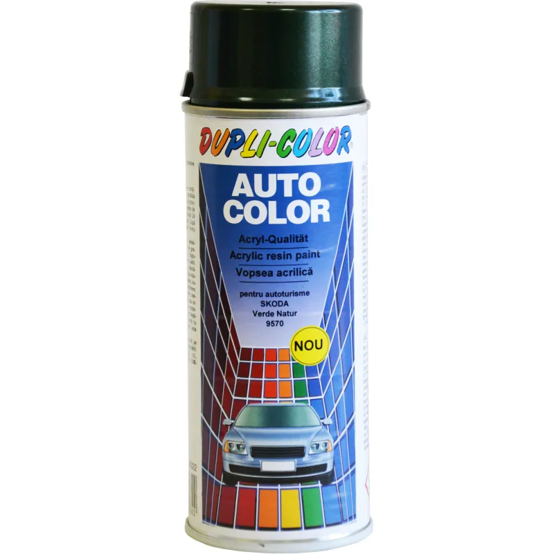 Vopsea auto Dupli-Color Skoda, verde natur 9570, 400ml