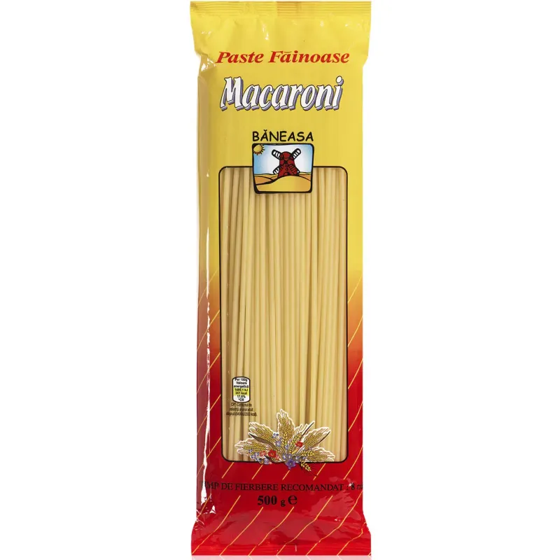 Paste fainoase Maccaroni Baneasa, 500 g