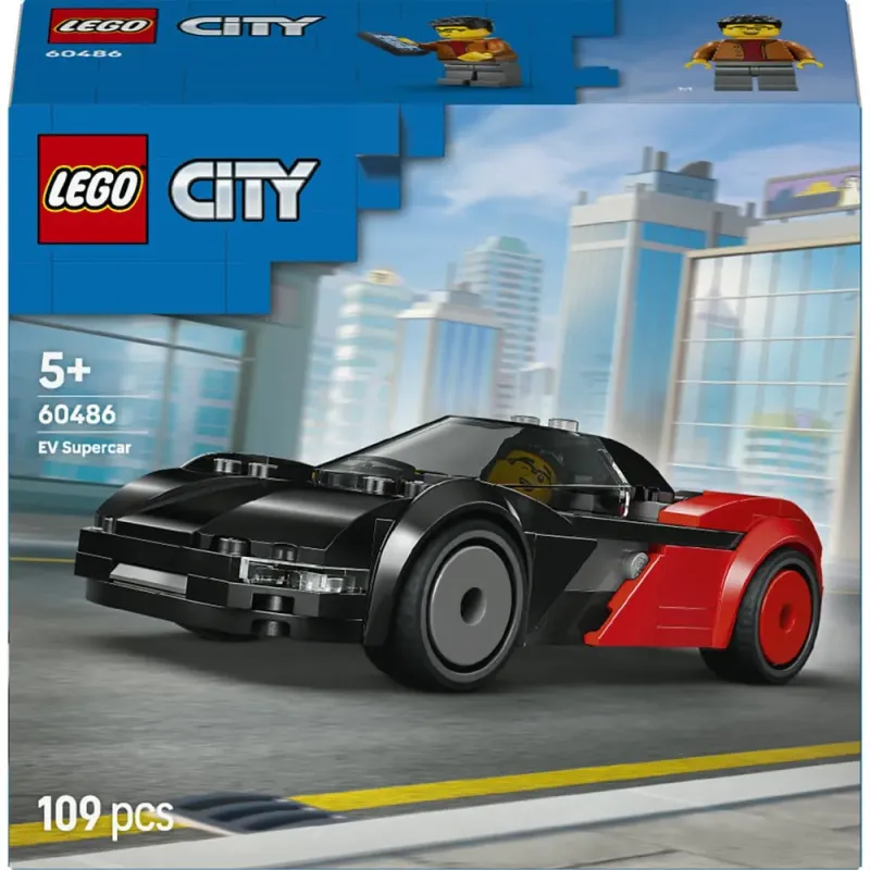 LEGO City - Supermasina electrica 60486, 109 piese