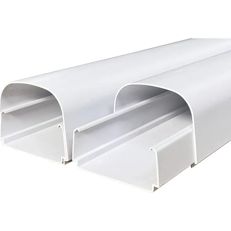 Canal mascare pentru trasee frigorifice, electrice si climatizare, material PVC model OPTIMA TB 62 integrat, dimensiuni 62x46x200mm (lat, inalt, lung), Tecnosystemi
