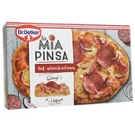 Pinsa cu salam de vita, mozzarella si ceapa rosie 305g