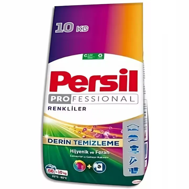 Detergent Rufe Pudra Persil Professional, 10 kg, Uz Casnic si Industrial, Curatare Profunda, Rufe Colorate, Anti-Pete Rezistente, 66 Spalari, Formula Igienica, Eficienta Energetica