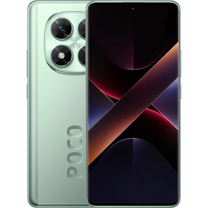 Telefon mobil Poco X7, 12GB RAM, 512GB, 5G, Green
