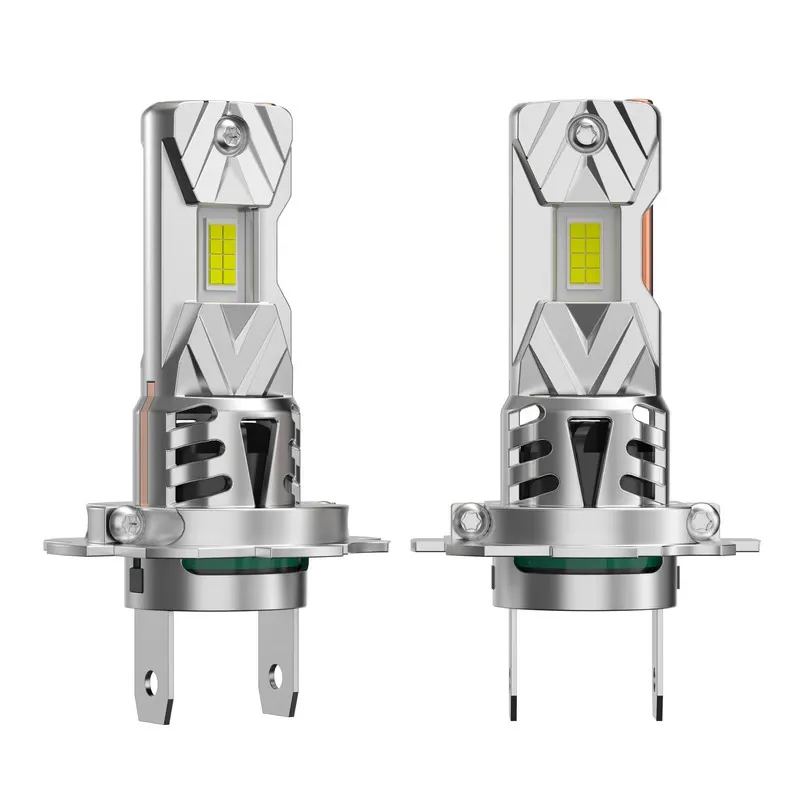 Set de 2, Bec H7 LED, Becuri H7 LED, Canbus Fara Eroare,60W 20000LM,6000K Alb, Faruri Led Auto 12V, Plug and play instalare usoara, Dimensiune mini 1:1, Headlights PX26D, Aluminiu Durabil 50000 Ore