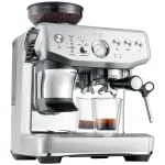 Espressor manual SAGE Barista Express Impress SES876BSS, 2l, 1850W, 15 bar, sistem termic Thermocoil, argintiu
