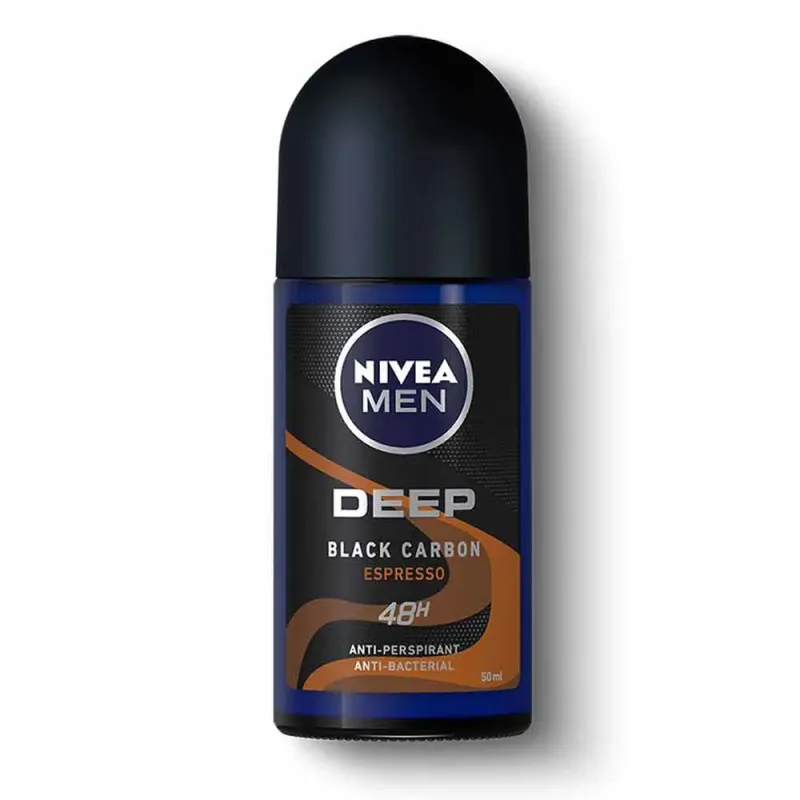 Deodorant roll-on Nivea Deep Esspresso, 50 ml
