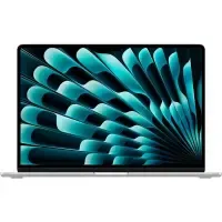 Laptop Apple MacBook Air 15 (Procesor Apple M4 (10-core CPU), 15.3" Liquid Retina, 24GB, 512GB SSD, Apple M4 10-core GPU, Mac OS, Layout INT, Manual RO, Argintiu)