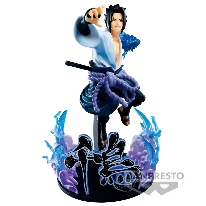 Figurina Banpresto Naruto Shippuden Vibration Stars Sasuke Uchiha 20cm