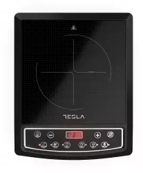 Plita portabila cu inductie Tesla IC200B 1500W25x25cm 6 niveluri putere Negru