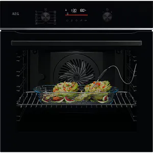 Cuptor incorporabil AEG SurroundCook TA5PB531AB, Electric, Gatire cu abur, Autocuratare pirolitica, 71 l, Clasa A+, inox-negru