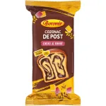 Cozonac de post cu crema de cacao si rahat Boromir, 500 g