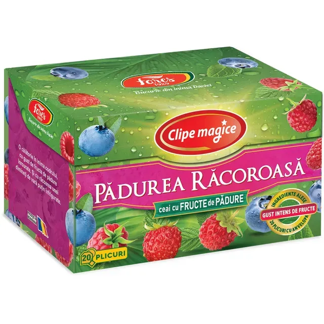 Ceai de fructe de padure Fares Padurea Racoroasa, 20 plicuri