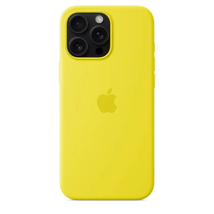 Husa de protectie Apple Silicone Case with MagSafe pentru iPhone 16 Pro Max - Star Fruit
