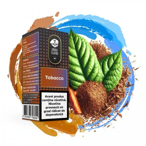 Lichid Tigara Electronica GuerraLiq - Tobacco, 10ml, 18mg