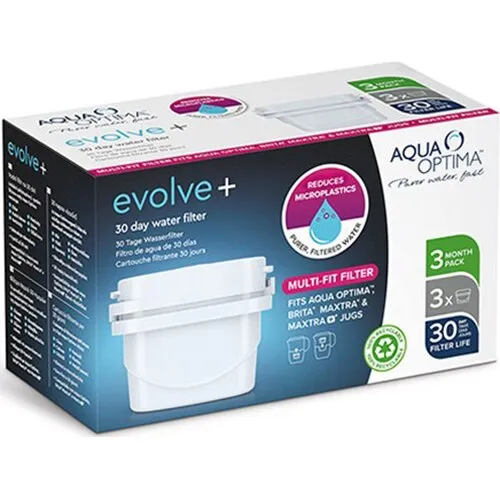 Set 3 filtre Aqua Optima Evolve+