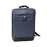 Rucsac Spacer New York Blue pentru laptop, 17 inch, poliester, SPBP-NEW-YORK-BL, albastru