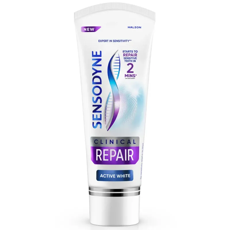 Pasta de dinti pentru sensibilitate dentara Sensodyne Clinical Repair Active White, 75 ml