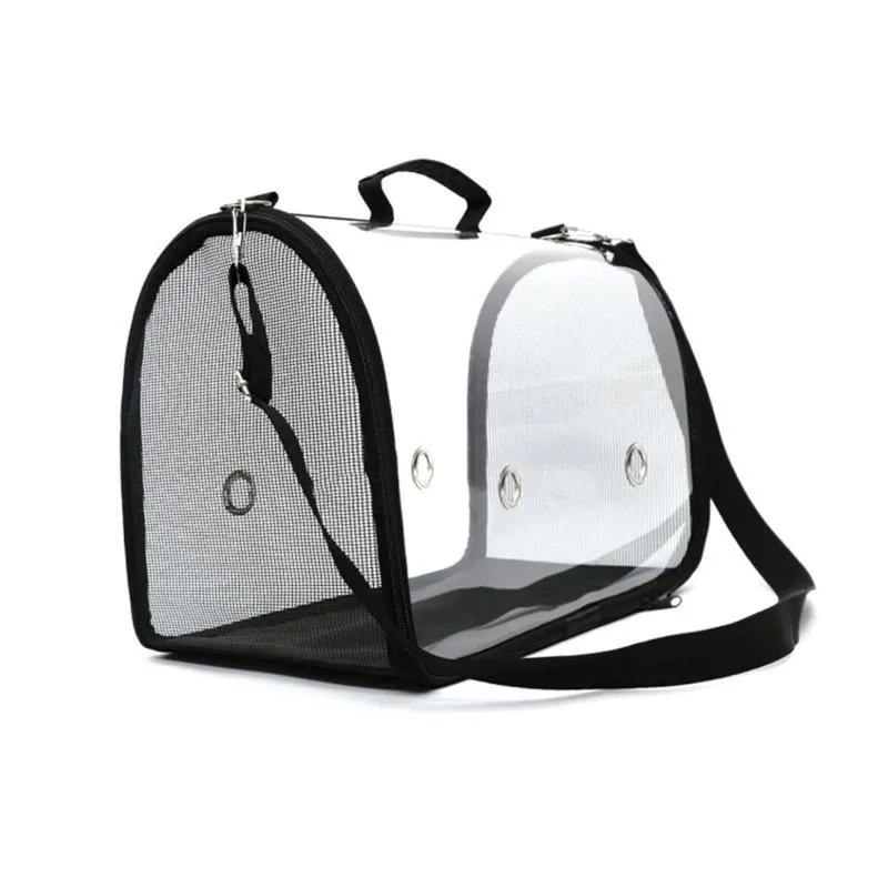 Geanta pentru transportul animalelor de companie, Naimeed D4523, 47x23x30cm, Negru