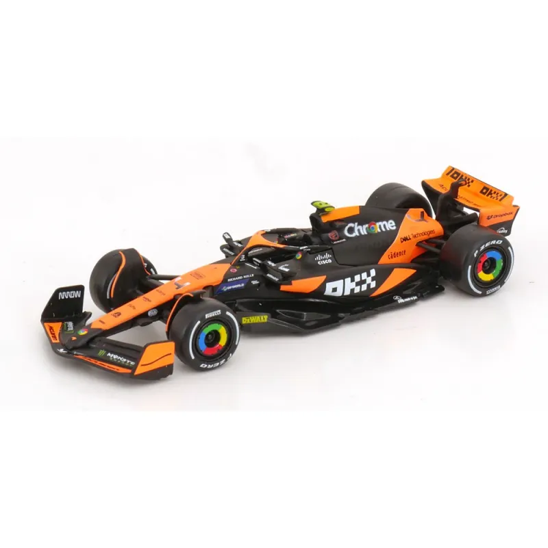 Macheta auto Mclaren MCL 38 #4 LANDO NORRIS 2024 1:43 Bburago