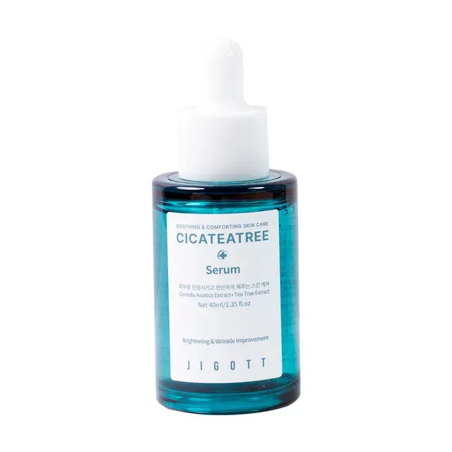 Ser pentru fata cu extract de centela asiatica si arbore de ceai Jigott Cicateatree, 40 ml