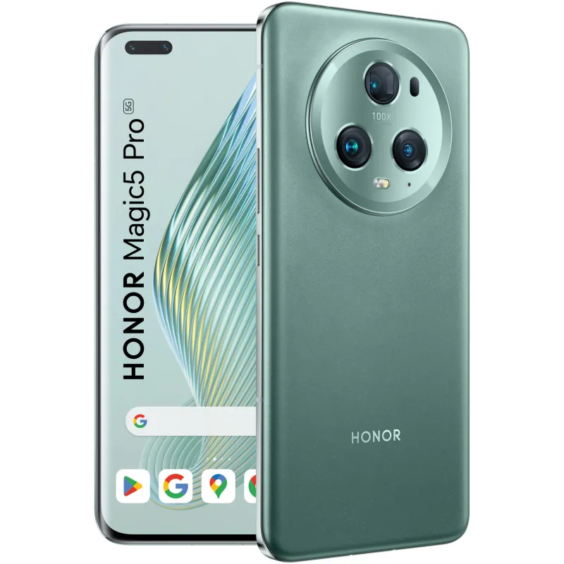 Honor Magic 5 Pro, Dual SIM, 12GB RAM, 512GB, 5G, Meadow Green