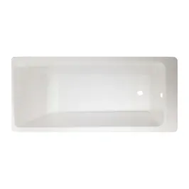 Cada baie dreptunghiulara Martplast Dublin, acril, masca frontala si suport incluse, 170 x 70 cm