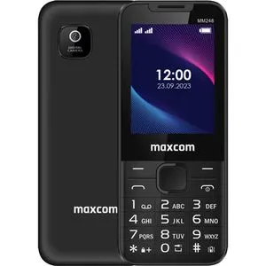 Telefon MAXCOM Classic MM248, 48MB RAM, 4G, Dual SIM, negru