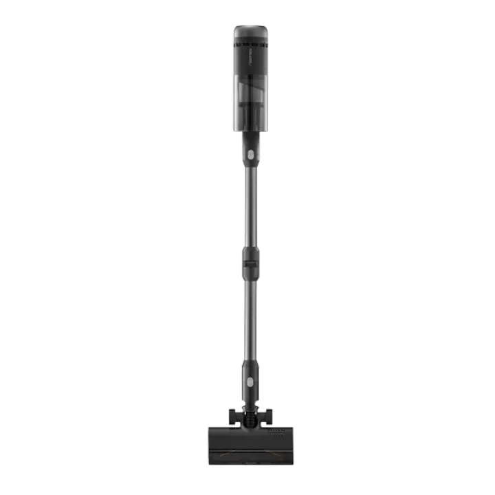 Aspirator vertical fara fir Roborock H60 ULTRA H10A1A, 210AW, autonomie 90 min, lumina verde detectare praf, perie Anti-Tangle, tub flexibil 5.6 cm, filtrare 5 etape, display LED, recipient colectare pra 500ML, negru