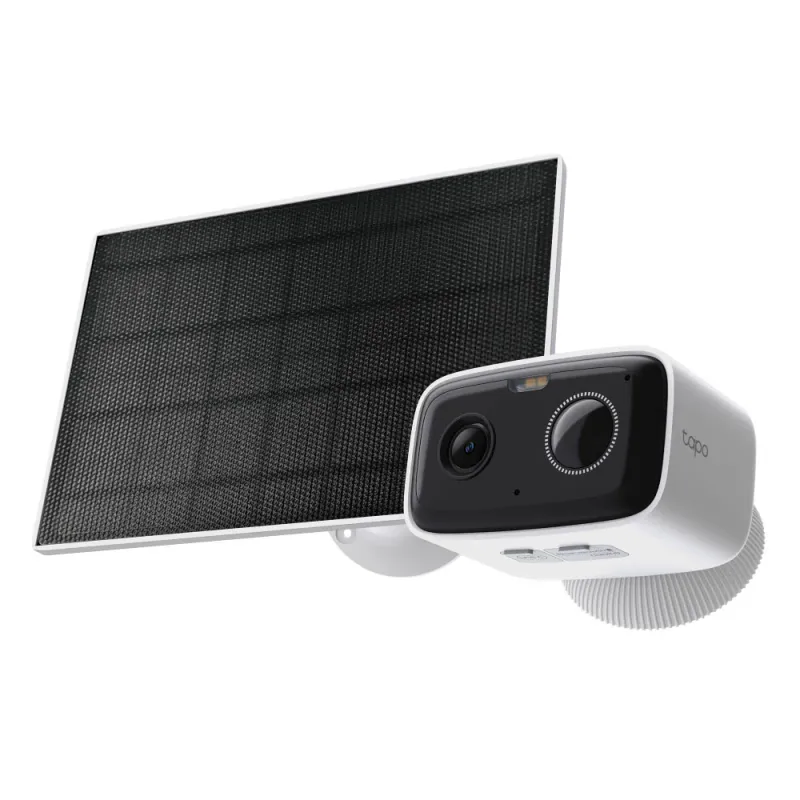 Kit camera IP Wireless exterior TP-LINK Tapo C400, 2MP, 1080 p, IP65, IR, Night Vision, alb