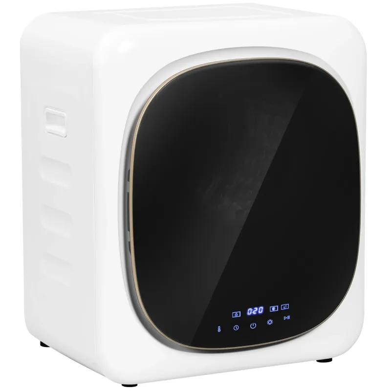 Uscator rufe, 4 kg, timer, program smart, alb, 48x40x56 cm